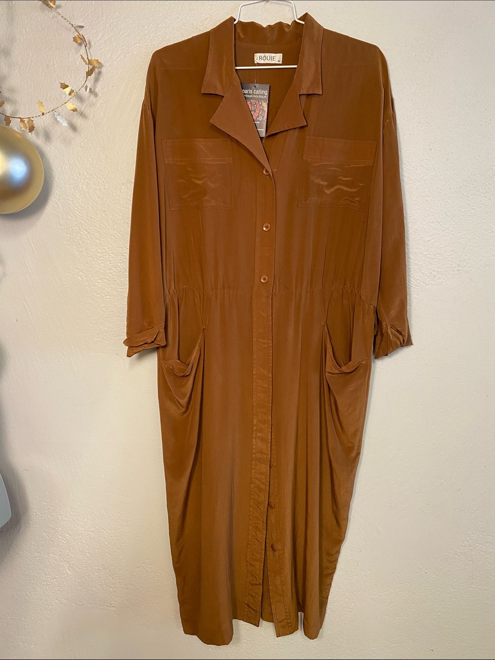 Rouie Shirt Dress, XL